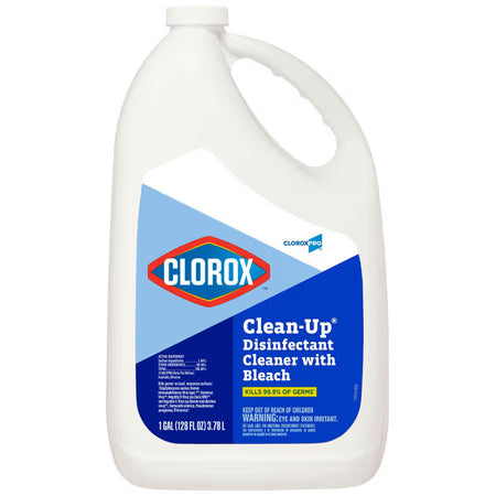 CloroxPro 35420 image 0CloroxPro 35420 image 1CloroxPro 35420 image 2 CloroxPro 35420, 1 Gallon Clean-Up® Disinfectant Cleaner w/ Bleach (4/case)